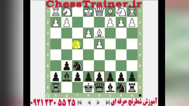 کلیپ آموزش شطرنج حرفه ای به صورت آنلاین