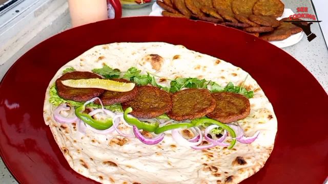 طرز تهیه کوکو عدس ترد و خوشمزه به روش افغانی مخصوص ساندویچ