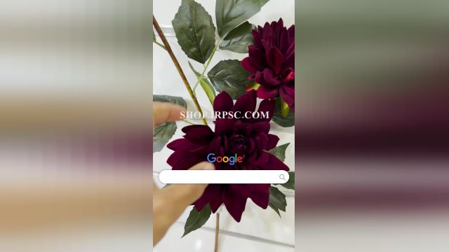 لیست شاخه گل مصنوعی کوکب رنگ بندی بنفش پخش از فروشگاه ملی