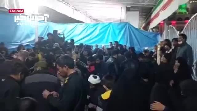 پایان خاکسپاری 48 شهید کرمانی در گلزار شهدا پس از انفجار تروریستی