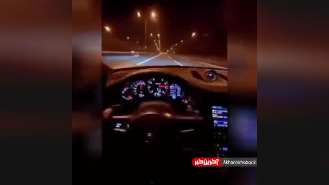 رانندگی با پورشه پانامرا با سرعت 250 کیلومتر در ساعت در اتوبان های تهران | ویدیو