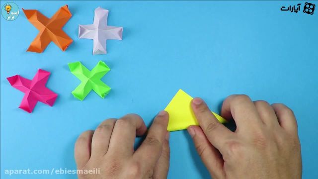 آموزش اوریگامی سرانگشتی برای بازی
