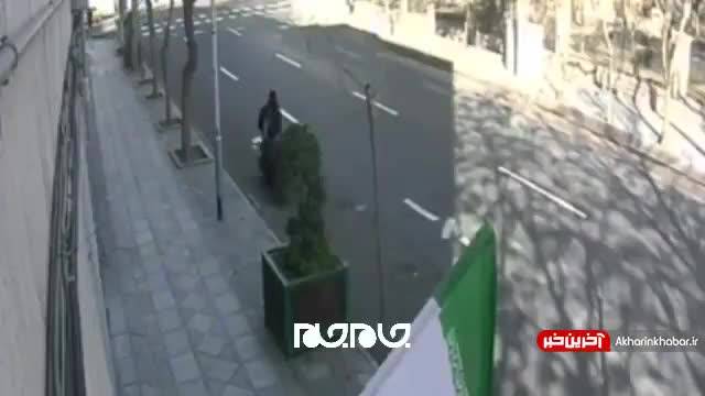 زورگیری خشن و قمه‌کشی در خیابان بهشت تهران
