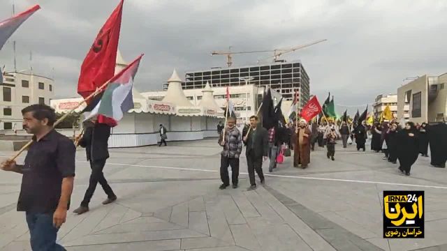 آغاز حرکت کاروان مردمی "از خراسان تا فلسطین" در مشهد