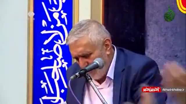 بازیگری بی‌نظیر حاج منصور ارضی در مولودی خوانی