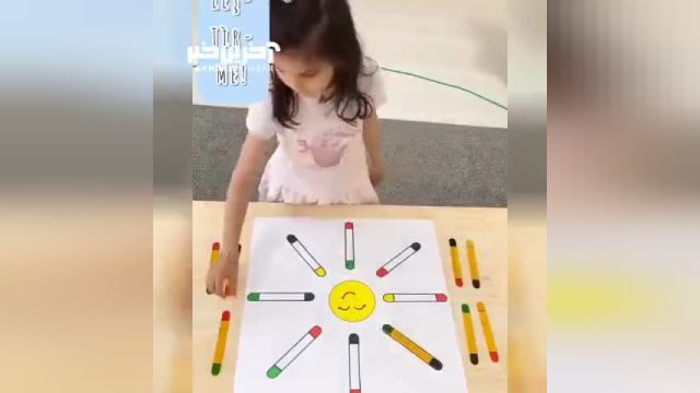 بازی برای افزایش تمرکز کودک با چوب بستنی