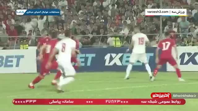 خلاصه بازی قرقیزستان 1 - ایران 5  در تورنمنت کافا 2023 همراه با گزارش اختصاصی