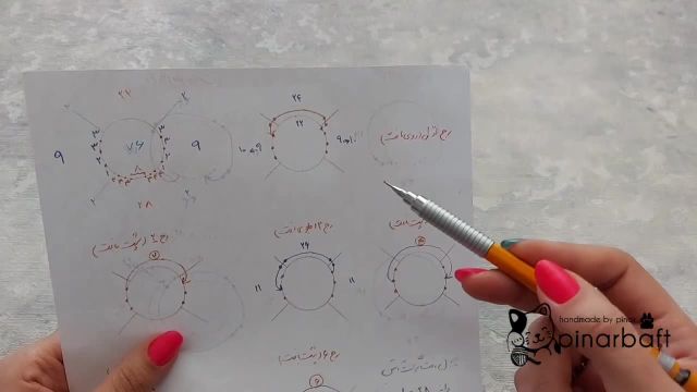 آموزش بافتن یقه و تکنیک های حرفه ای برای گود کردن یقه جلو