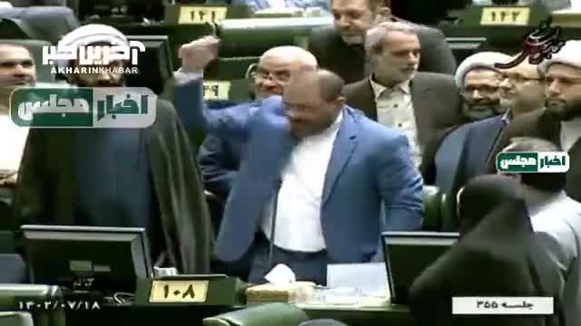 نطق طوفانی نماینده مجلس به زبان عربی در حمایت از مردم فلسطین