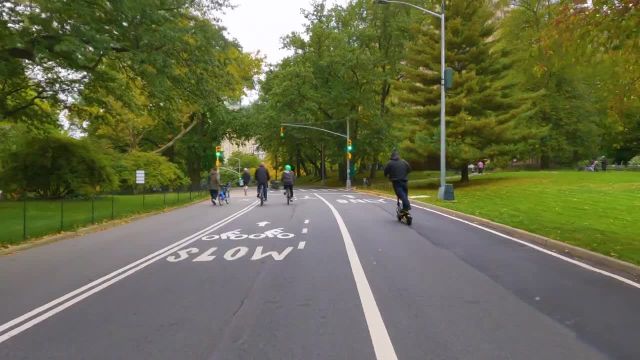 دوچرخه سواری در پارک مرکزی نیویورک | گشت شهری شگفت انگیز