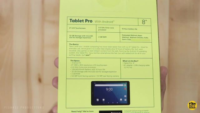 معرفی تبلت جدید 99 دلاری Walmart Onn 8 اینچی Pro 2020