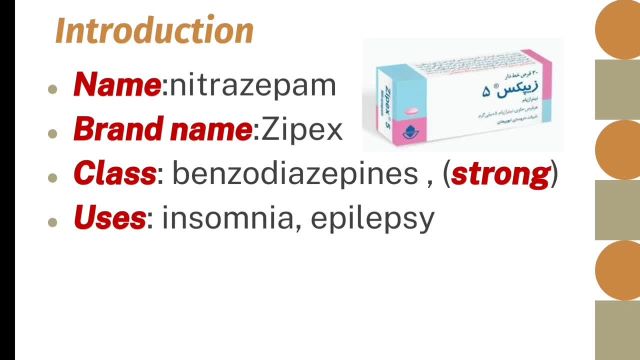همه چیز در مورد نیترازپام nitrazepam | کاربرد و دوز مصرفی نیترازپام