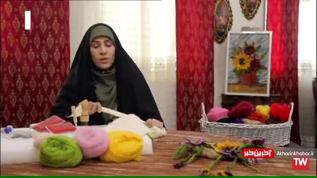 آموزش گل شیپوری در هنر کچه دوزی | ویدیو