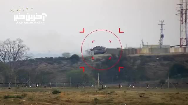 انهدام تانک‌ های مرکاوا به دست نیروهای حماس