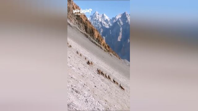 زیباترین دره در منطقه کوهستانی پاکستان