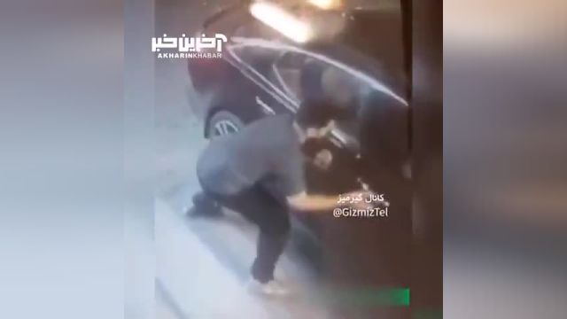 سرقت گوشی در پایتخت | لحظه عجیب سرقت گوشی از دختر جوان در تهران