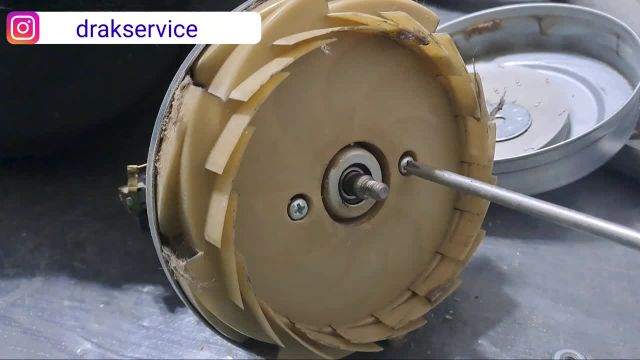 آموزش تعمیر موتور جارو برقی فیلیپس