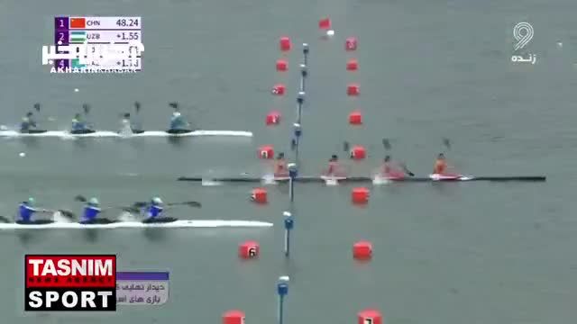 پنجمی کایاک تیمی بانوان 500 متر ایران در بازی های آسیایی