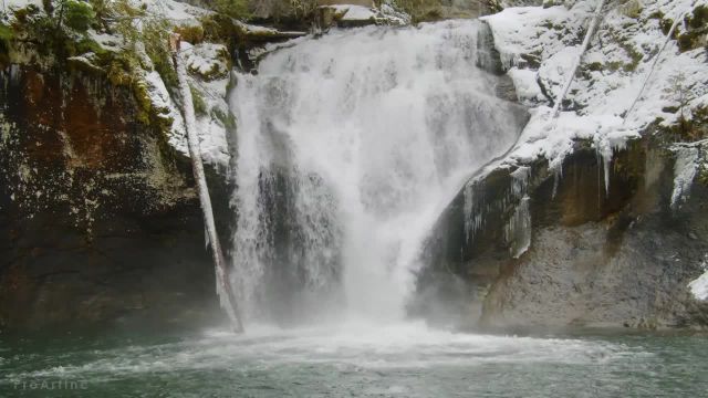 زیبایی زمستانی طبیعت کانادا | دریاچه ها و آبشارهای دیدنی کانادا | قسمت 3