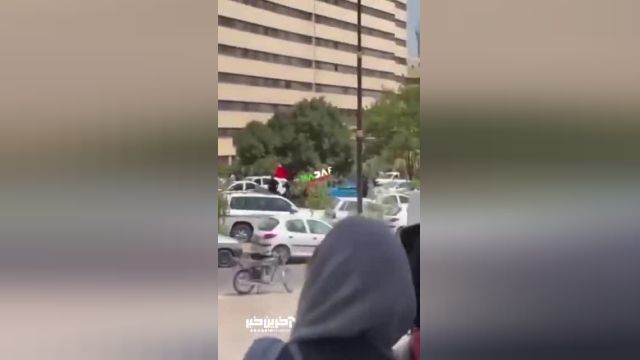 ویدیوی وحشتناک از خودکشی یک زن در شیراز