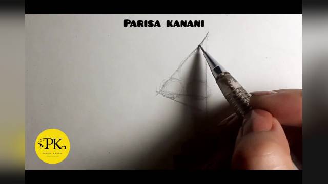 آموزش نقاشی/طراحی بینی با مداد