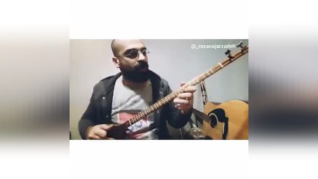 آموزش آهنگ ساربان با سه تار | محسن نامجو
