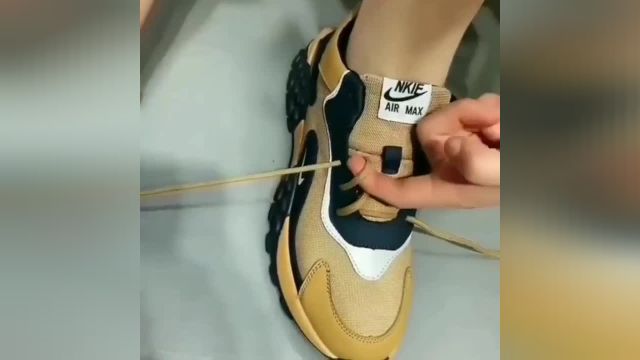 ایده جالب برای گره زدن بند کفش ورزشی