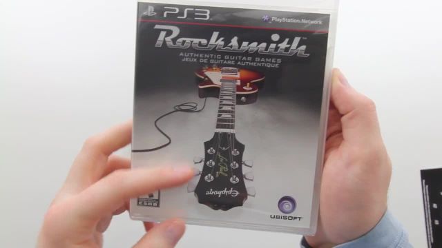 آنباکس و بررسی Rocksmith Unboxing (PlayStation 3)