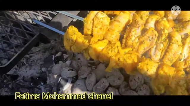 طرز تهیه کباب مرغ زعفرانی خوشمزه و مخصوص به روش افغانی