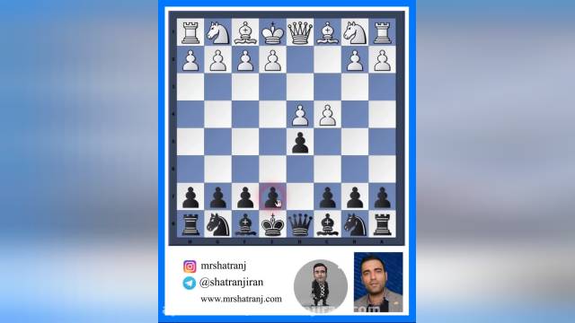 آموزش یک نکته مهم در بازی شطرنج حرفه ای