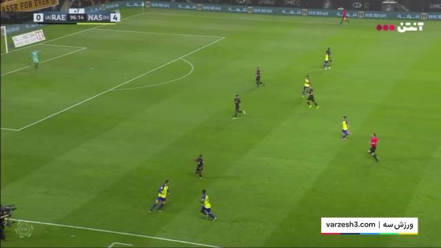 لحظه عصبانیت عجیب کریستیانو رونالدو در بازی النصر مقابل الرائد