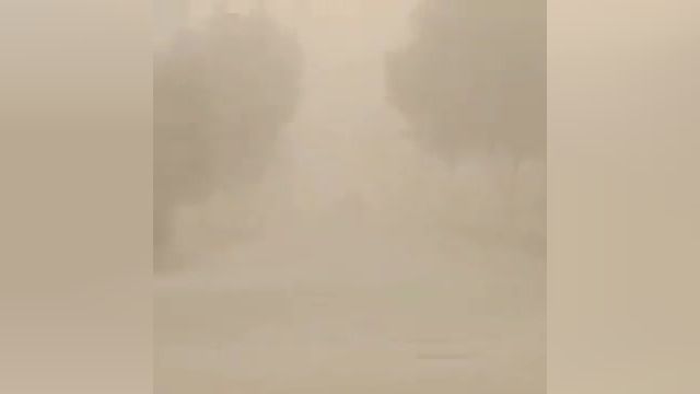 طوفان گردوخاک  شهرستان زابل استان سیستان و بلوچستان | ویدیو