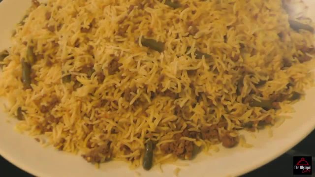 طرز تهیه لوبیا پلو خوشمزه و بی نظیر غذای مجلسی افغانی