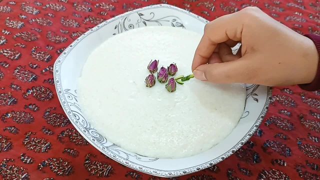 طرز تهیه شیربرنج لعابدار و خوشمزه فوق العاده مقوی برای ماه مبارک رمضان
