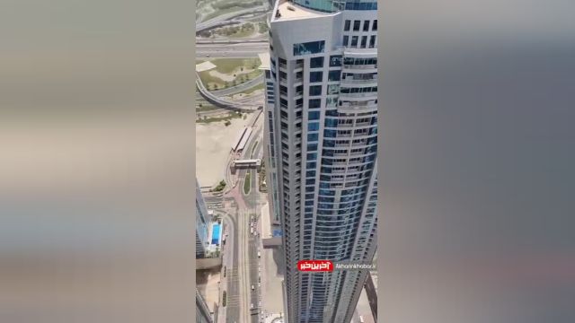 نمایی زیبا از شهر دبی | ویدیو