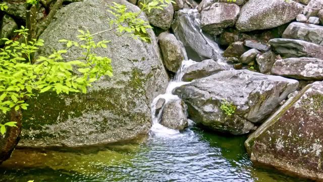 صداهای ملایم آبشار | صدای آب و طبیعت برای آرامش
