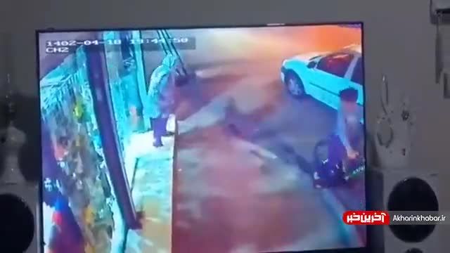 لحظه شلیک به یک زن با اسلحه شکاری در قزوین | ویدیو