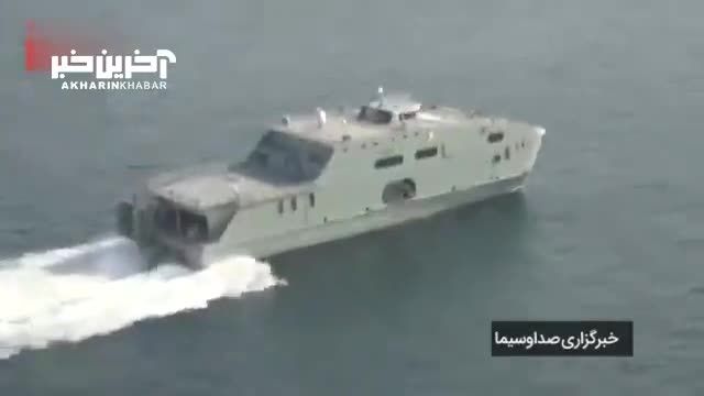 تصاویری از رزمایش مشترک دریایی بین ایران و عمان در تنگه هرمز
