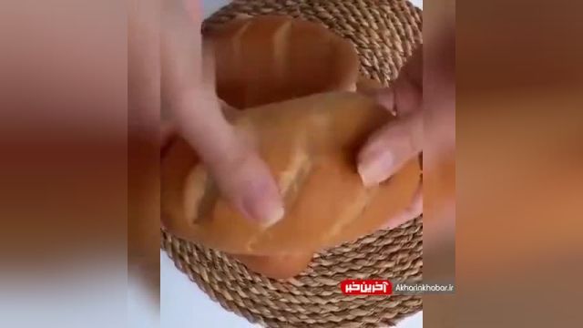 دستور پخت نان شیر ساده و خانگی در فر | ویدیو