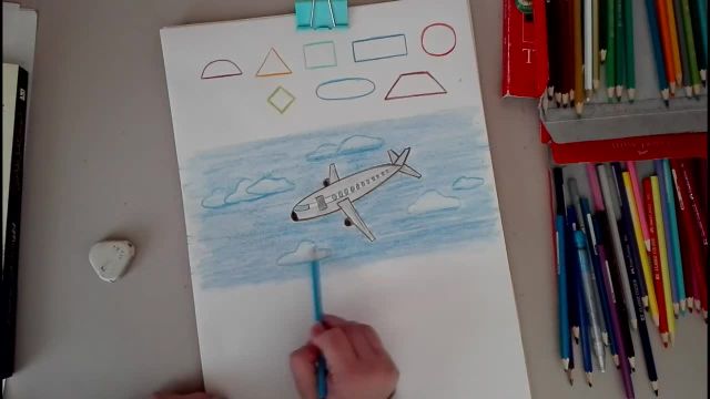 آموزش نقاشی هواپیما به روشی ساده و جذاب برای کودکان