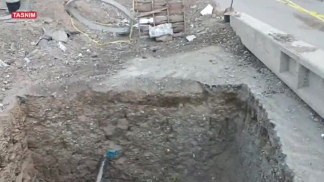 حفر چاه های 70 متری بدون حفاظ در فاز 8 پردیس + فیلم