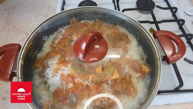 طرز تهیه لوبیا پلو مجلسی با مرغ به روش رستورانی
