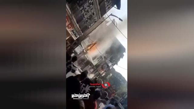 آتش سوزی واحد رستوران در شهر پونا هند