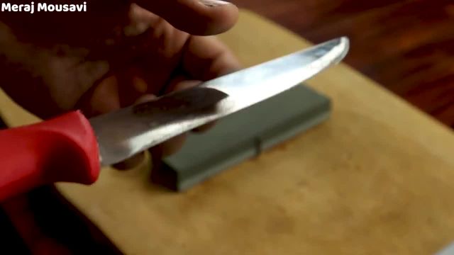 روش تیز کردن چاقو به ‌صورت خانگی و حرفه ای