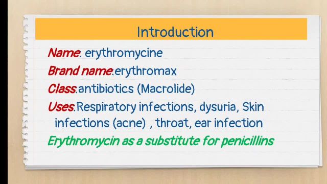 همه چیز در مورد اریترومایسین Erythromycin | آنتی بیوتیکی برای درمان جوش و اکنه