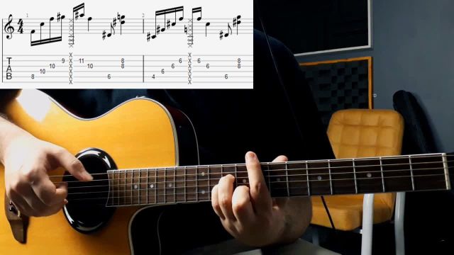 آموزش گیتار | آکورد آهنگ بی معرفت از پوبون و لیتو