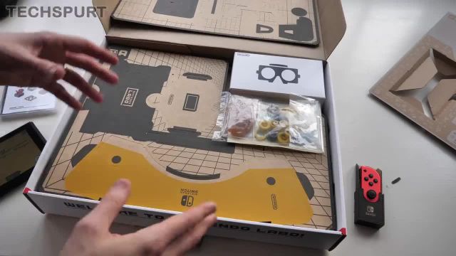آنباکس و بررسی Nintendo Labo VR Kit