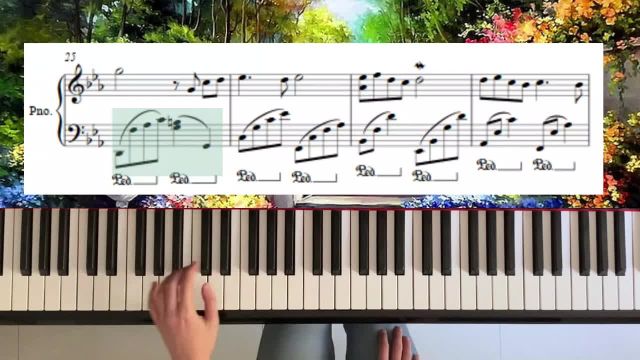آموزش پیانو سطح متوسط | آهنگ Secret Garden