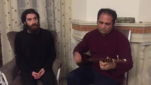 تنبورنوازی | تصنیف مردان خدا از علی اقبال و خوانندگی حامد حسین زاده