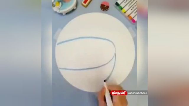 اموزش نقاشی سه بعدی ساده روی کاغذ برای سرگرمی بچه ها